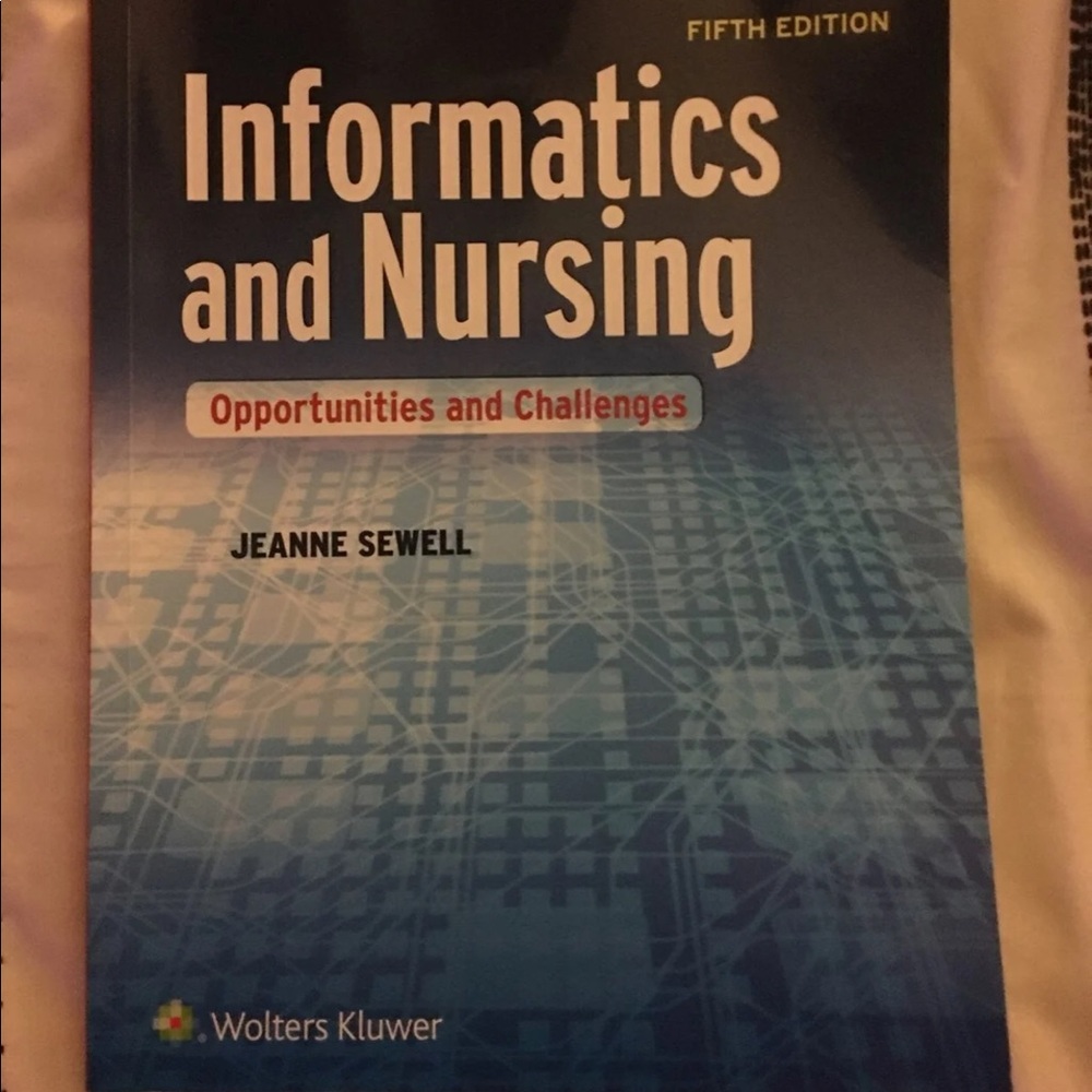 Informatics of nursing text